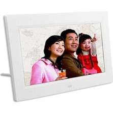 Tr Otomatik Slayt Gösterisine Sahip 7 Inç LCD Dijital Fotoğraf Çerçevesi Usb/sd AT710 Beyaz