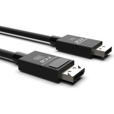 Tr Inca Idpd-30 Displayport To Displayport 8k (7680 x 4320) @60 Hz Kablo 2m - Siyah, Tüm Displaypor