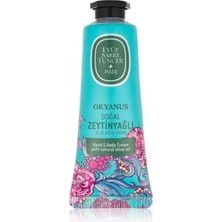 Trendexa Doğal Zeytinyağlı Okyanus El ve Vücut Kremi 50 ml Tüp (30 Çap)