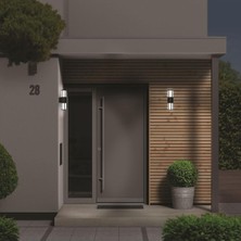 Tr Çiftli Kafesli Aplik Bahçe Lambası Zita Bahçe Aydınlatması 220V E27 IP54 UG-ZT-0274K