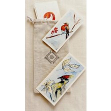 Trendexa Kitap, Didosol Özel Tasarım, Suluboya Çizim Ayracı Seti 1 (Kuşlar - 10 Ayraçlık Set)