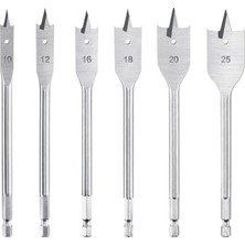 Trendexa Matkap Ucu, 6 Parça Yaprak Ahşap SGS1480