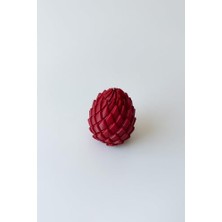 Trendexa Oyuncak; Ejderha Yumurtası Fidget Hareketli Dragon Egg Kırmızı | 3D Baskı Tasarım, Stres Giderici, Hareketli Pullar, Dekoratif Figür, Çocuk ve Yetişkin