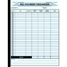 Trendexa Fatura Ödeme Düzenleyicisi: Aylık Fatura Ödeme Planlayıcısı, 8.5" x 11"