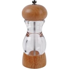 Tr Fame Kitchen Tuz/biber Değirmeni Ahşap Akrilik Küçük