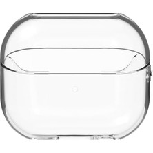 Trendexa Samsung Galaxy Buds 3 ve 3 Pro Için Şeffaf Kristal Silikon Kılıf