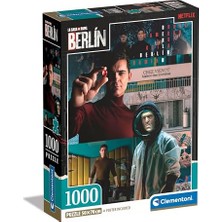 Trendexa La Casa De Papel Berlin 3 Puzzle, 1000 Parça, Compact Box