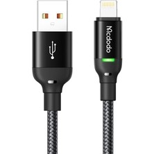 Trendexa CA-2700 iPhone Lightning Şarj ve Data Kablosu 1.2m Siyah