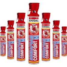 Tr Soudafoam Comfort Poliüretan Köpük 750ML, 12 Adet Koli, Sızdırmazlık ve Yalıtım