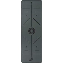 Tr Focus Serisi Gri 4.1 mm Doğal Kauçuk Kaydırmaz Yoga Matı