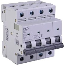 Trendexa 6VTB-4C125 C Tipi 4 Kutuplu 125A Otomatik Sigorta, 6ka