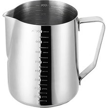 Trendexa 304 Çelik 900 ml Kahve Süt Köpürtme Potu Sütlük Pitcher CIN504