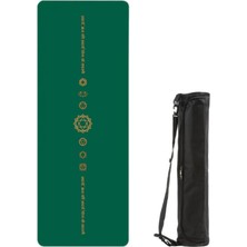 Tr Kauçuk Yüzey Yoga Matı Premium Quality 5 mm Yeşil