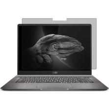 Trendexa Msi Creator Z16P B12UGST 16 Inç Uyumlu 9h Temperli Nano Esnek Cam Hayalet Gizlilik Ekran Koruyucu 16:10