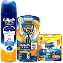 Trendexa Fusion Proglide Pow.flexball Tıraş Makinesi, 5 Yedek ve Jel