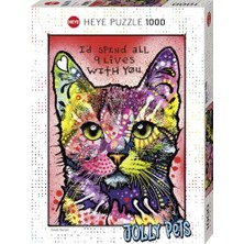 Trendexa 1000 Parça Dokuz Canlı Kedi Yapboz HEY29731