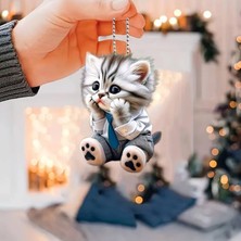 Trendexa Kedi Anahtarlık ve Araba Dikiz Aynası Süsü