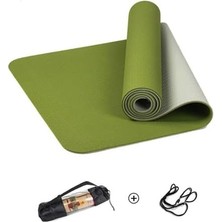 Tr Pilates & Yoga Egzersiz Matı Çift Renkli