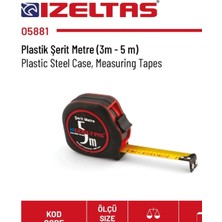 Tr Izeltaş 05881 Krom Şerit Metre 5 M