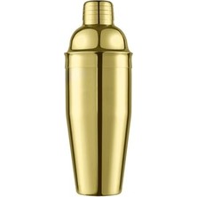 Trendexa Komple Çelik Gold 700 ml Shaker Kokteyl Hazırlama Kabı Bardağı, CIN343SR