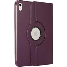 Trendexa iPad 11. Nesil 2025 Stsr Döner Standlı Kılıf Mor