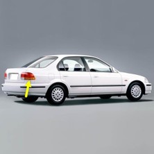 Trendexa Sağ Arka Dış Stop Fren Sinyal Lambası Honda Civic Sedan ile Uyumlu 1996-2000