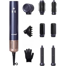 Trendexa 8in1 Hava Üflemeli Multi-Styler Saç Şekillendirici ve Kurutma Seti, Iyonizer Teknoloji
