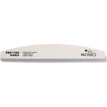 Trendexa Yarım Ay Tırnak Törpüsü, 100/100 Grit, Gri