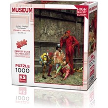 Trendexa 1000 Parça Museum Jesters Playing Cochonnet Puzzle