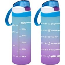 Trendexa 161670-832 Motivasyon Desenli Matara 750 ml