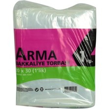 Trendexa Şeffaf Plastik Bakkaliye Poşeti 20 x 30 Cm, 1 kg