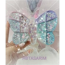 Trendexa Kelebek Glitter Jel Far Paleti