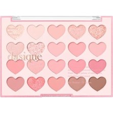 Trendexa 06 Sweet Heart 20 Renkli Mat ve Işıltılı Far Paleti 111646