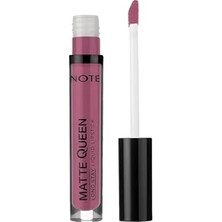 Trendexa Matte Queen Lipstick 20 Passionate Heart, Kalıcı Likit Ruj, Mor