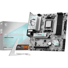 Trendexa Pro B840M Gamıng Plus WIFI6E Matx Anakart, Ddr5, Hdmı, Pcıe 16X V4.0, Am5