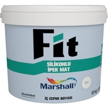 Trendexa Fit Silikonlu Ipek Mat; Iç Cephe Boyası, Beyaz, 20 kg YPKR200524103
