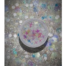 Trendexa Glitter Jel Far, Simli Far, Yıldızlı Jel Far, SERASHINEGOZFARI117