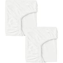 Trendexa 2 Adet 70 x 140 x 20 cm Anne Yanı Lastikli Penye Kumaş Bebek Çarşafı