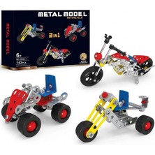 Sole Araclı 3 In 1 Metal LEGO 143 Parça
