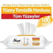 Trendexa Easy Clean Arap Sabunu Katkılı Yüzey Temizlik Havlusu 100 Yaprak