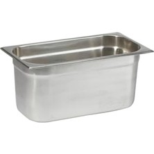 Trendexa Paslanmaz Çelik Gastronom/gastronorm Küvet Gn 1/3-150 (32,5 x 17,6 x 15 Cm)