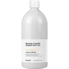 Nook Beauty Family Kabaran Saçlar Için Balkabağı Şerbetçiotu Özlü Pürüzsüzleştirici Saç Kremi 1000ML