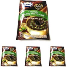 Trendexa Puding Çikolatalı Antep Fıstıklı 100 G 4'lü Paket