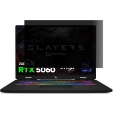 Trendexa Game Garaj Slayer5 7XL-5060 17 Inç Uyumlu 9h Temperli Nano Cam Hayalet Ekran Koruyucu, Anti-Spy Gizlilik