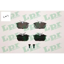 Arka Fren Balatası Fıat Tempra 90>tipo 87> Uno 89> Marea 96> Croma 87> Bravo 96> Lpr 794080/ 9945823/ 9945821/ 9945496