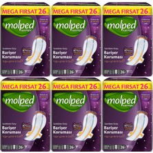 Molped Süper Night Hijyenik Ped Süper Gece 156 Adet Mega Fırsat Pk