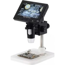 Pileli Store Nikula- 1000X 2.0mp USB Dijital Elektronik Mikroskop 8 LCD Ekran VGA Büyüteç Dm4-S