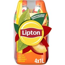 Trendexa Ice Tea Şeftali Aromalı Soğuk Çay Pet 4 x 1 L