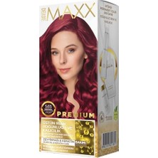 Trendexa 5.65 Nar Kızılı Yarı Kit Saç Boyası Seti