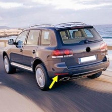 Trendexa Sol Arka Tampon Reflektörü Kedi Gözü 7L6945105A Vw Touareg ile Uyumlu 2007-2010